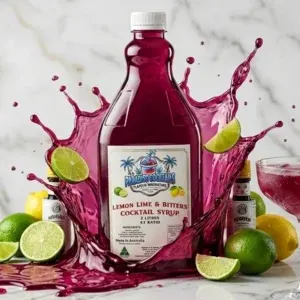 Lemon Lime and Bitters Cocktail Syrup