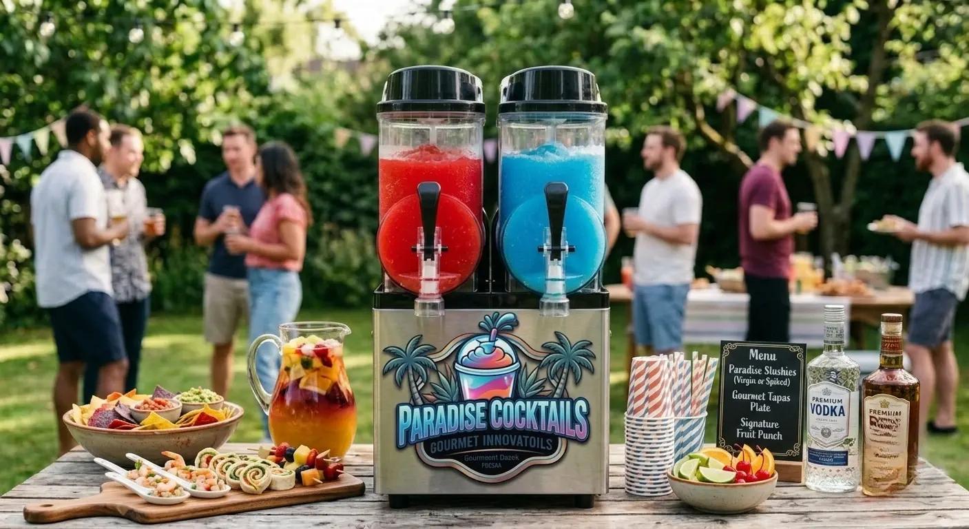 Paradise cocktails outdoor party Paradise cocktails outdoor party