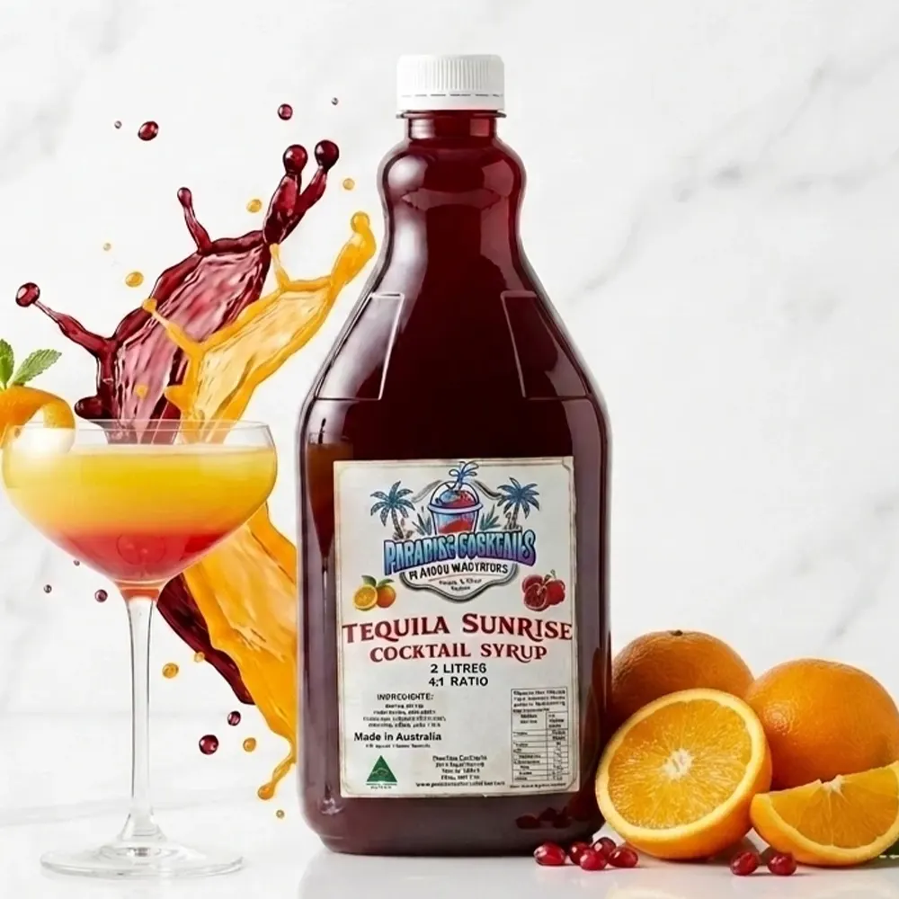 Tequila Sunrise Cocktail Syrup Tequila Sunrise Cocktail Syrup