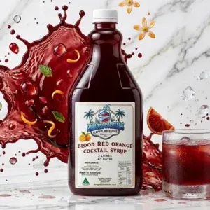 Blood Red Orange Cocktail Syrup
