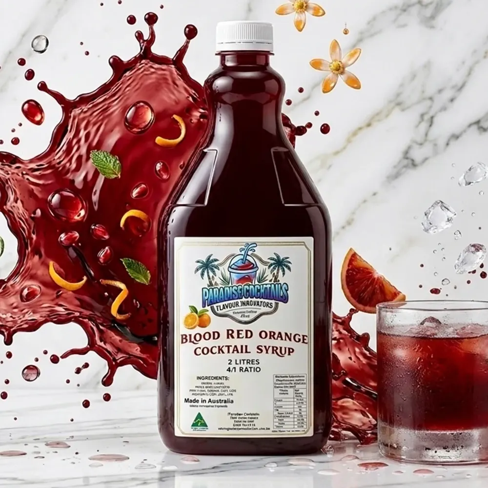 Blood Red Orange Cocktail Syrup Blood Red Orange Cocktail Syrup
