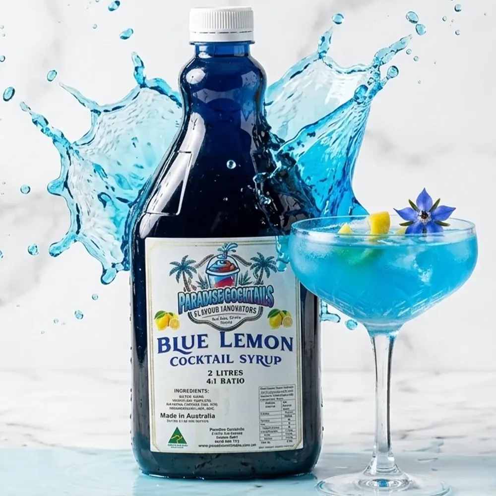 Blue Lemon Cocktail Syrup Blue Lemon Cocktail Syrup
