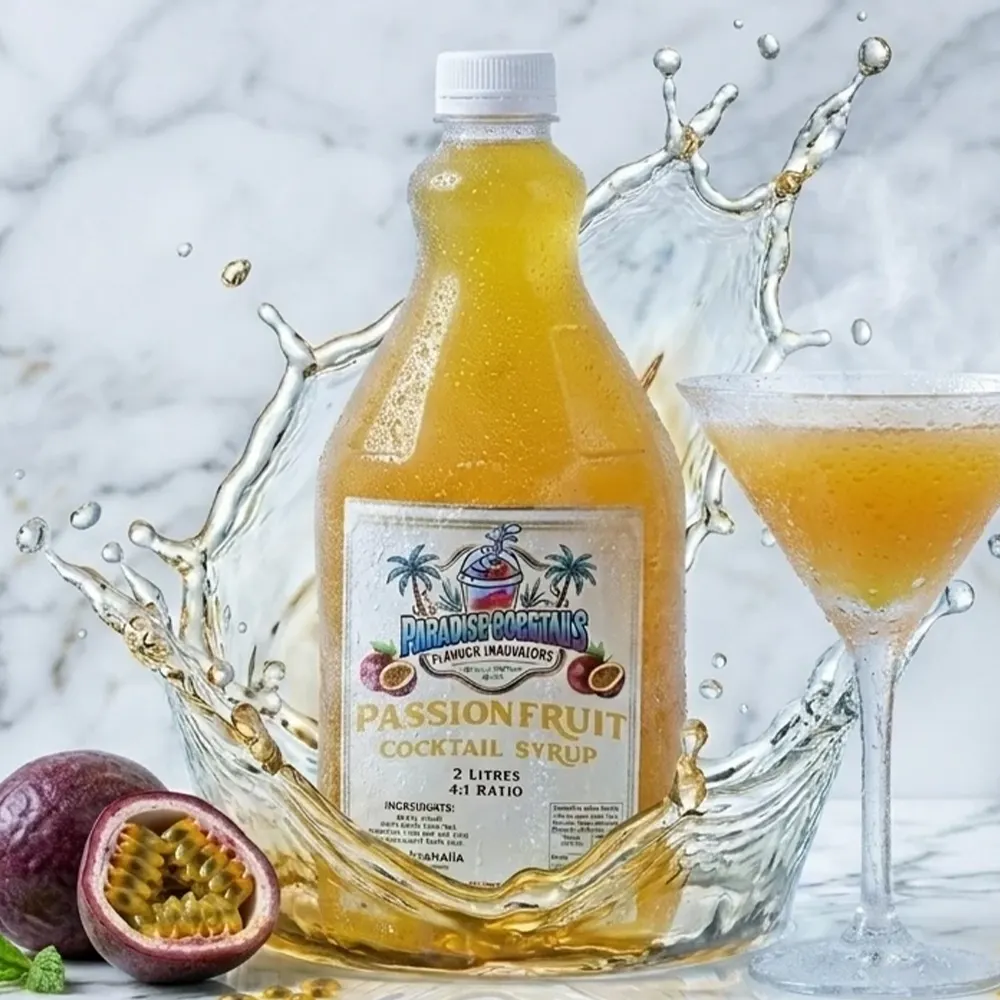 Passion Fruit Cocktail Syrup Passion Fruit Cocktail Syrup