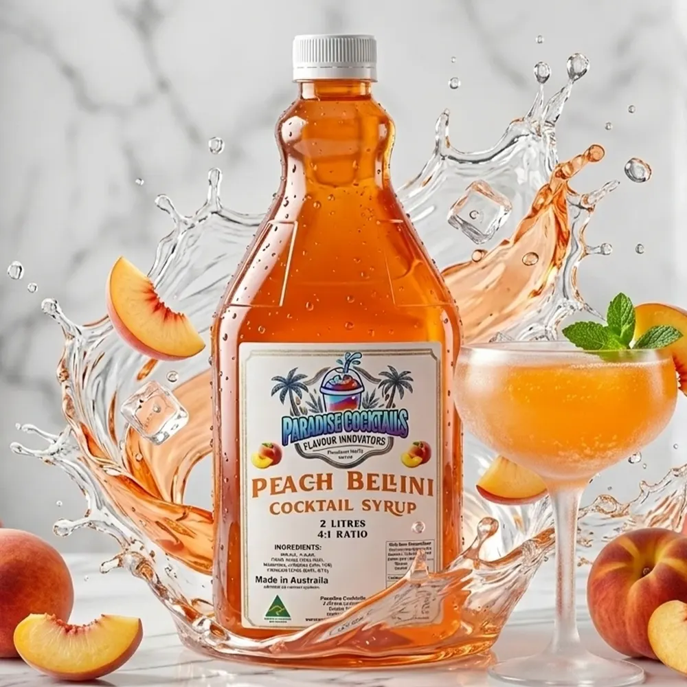 Peach Bellini Cocktail Syrup Peach Bellini Cocktail Syrup